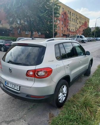 Volkswagen Tiguan cena 41500 przebieg: 223000, rok produkcji 2011 z Radom małe 211